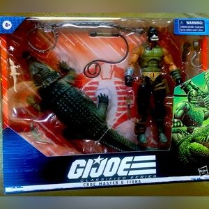 G.I. Joe Action Figure Cobra Croc Master Classified Series